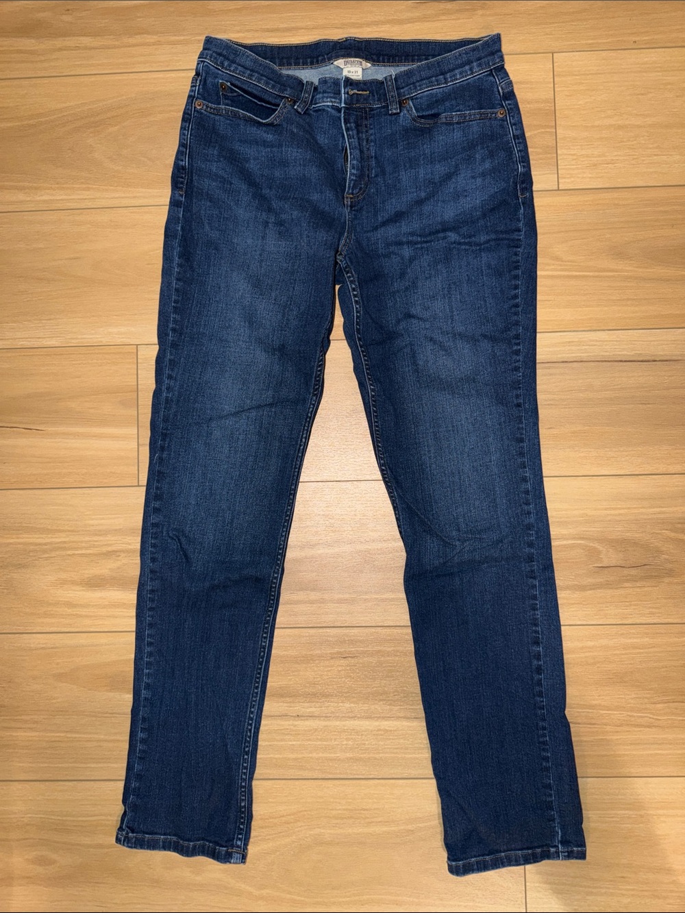 Duluth Trading Co Dark Blue Skinny Jeans